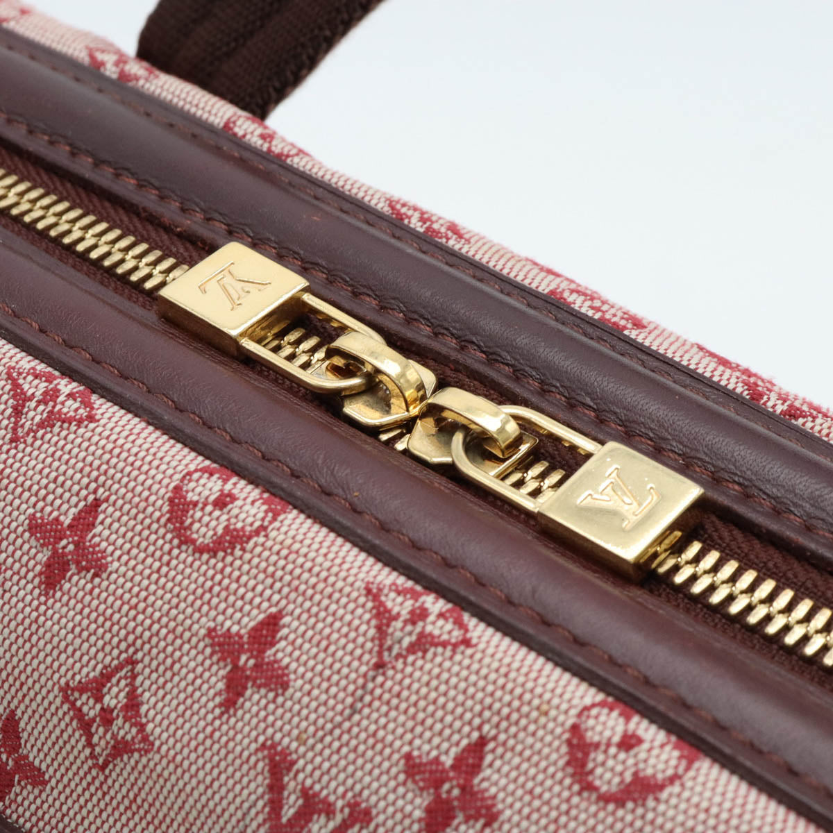 Louis Vuitton Monogram Mini Josephine PM 2-Way Handbag Canvas Leather M92216 in Very Good Condition