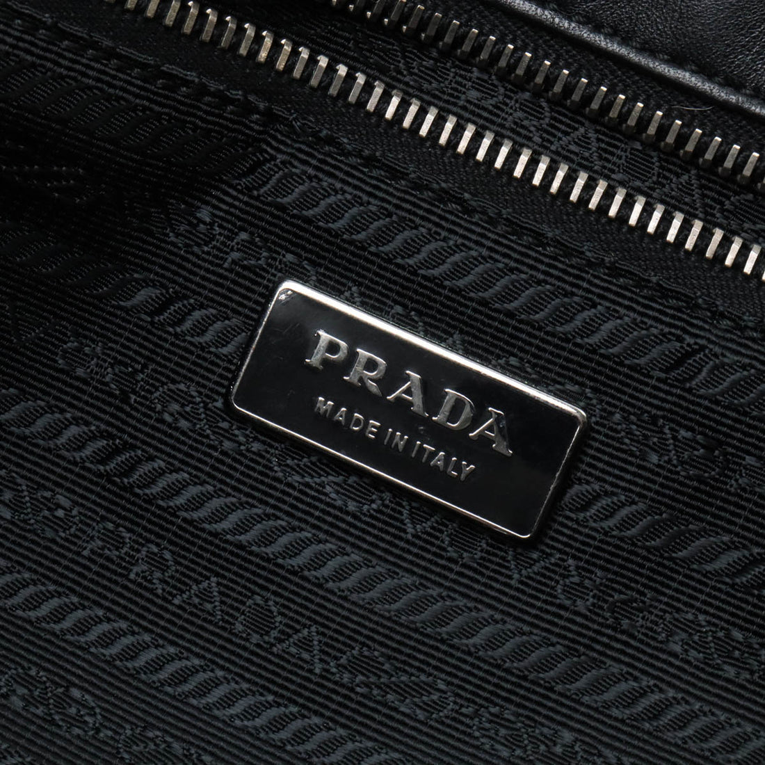 Prada Nylon/Leather Gathered Tote Bag BN1232