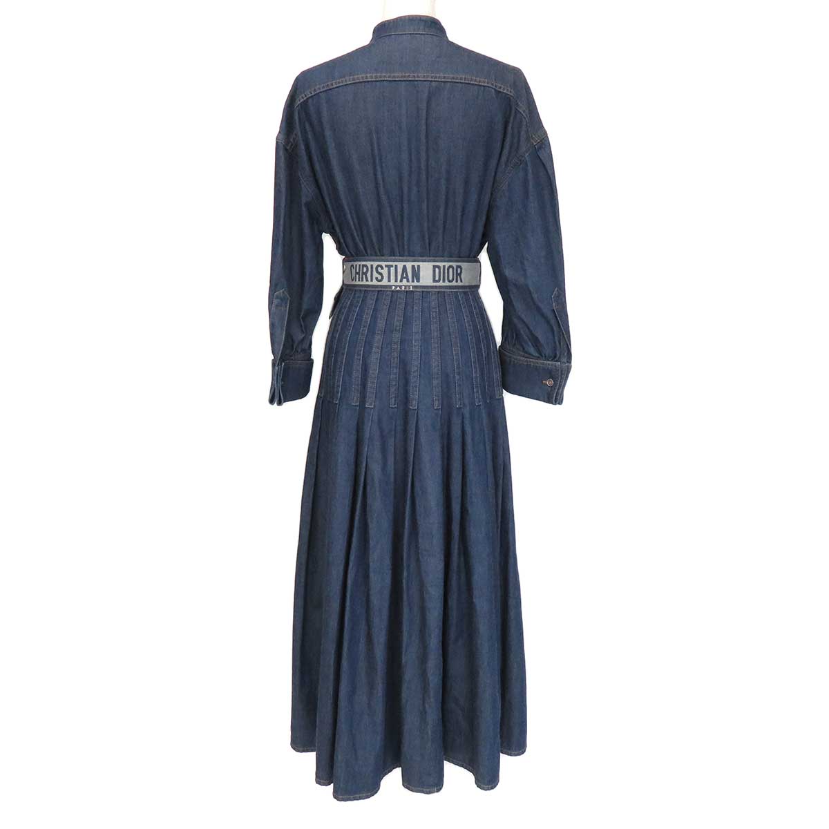 Dior Denim Long Dress 342R22A3517