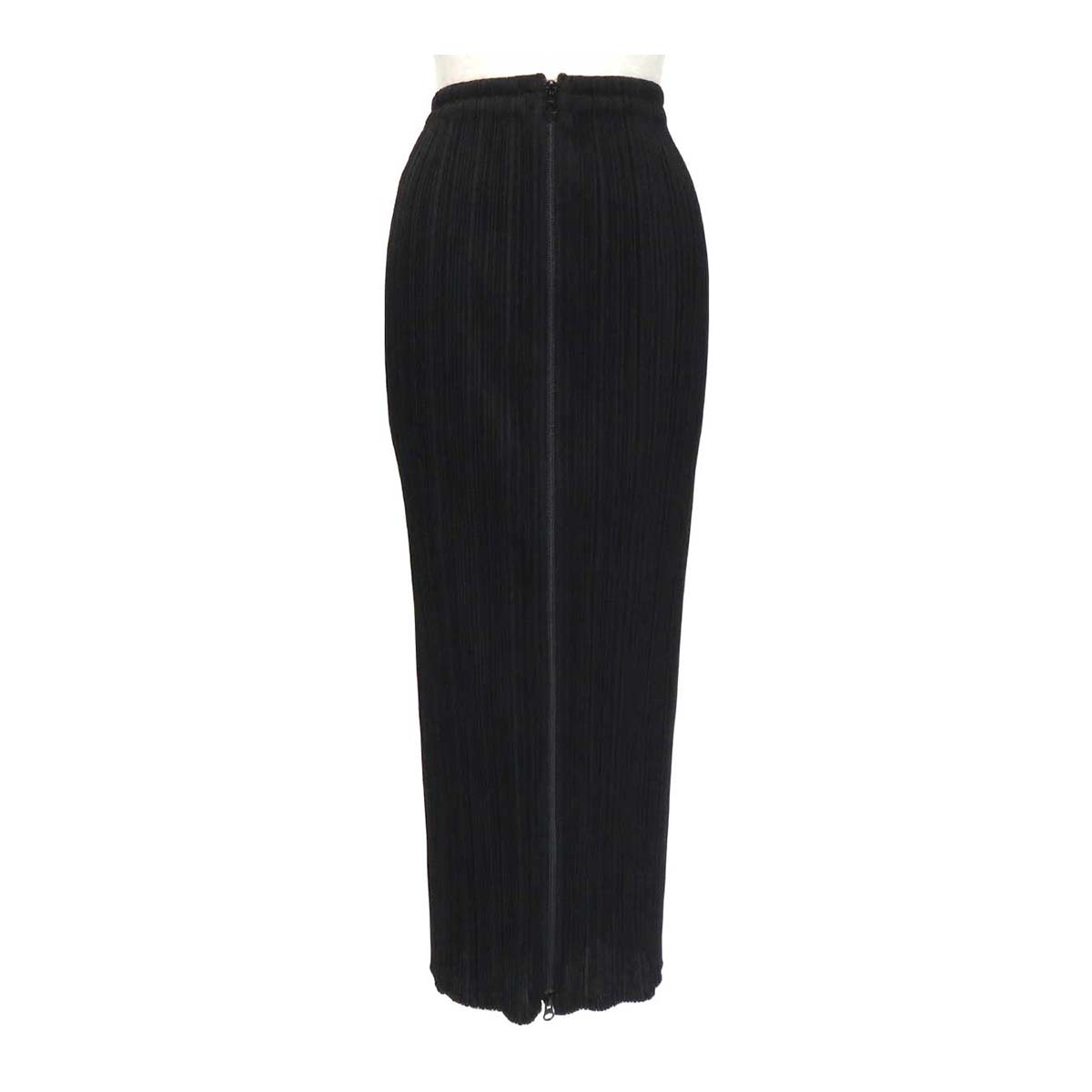 Pleats Please Long Skirt Black PP04-JG370