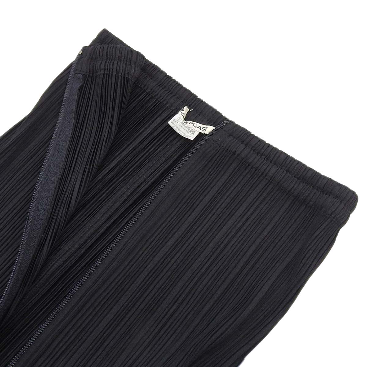 Pleats Please Long Skirt Black PP04-JG370