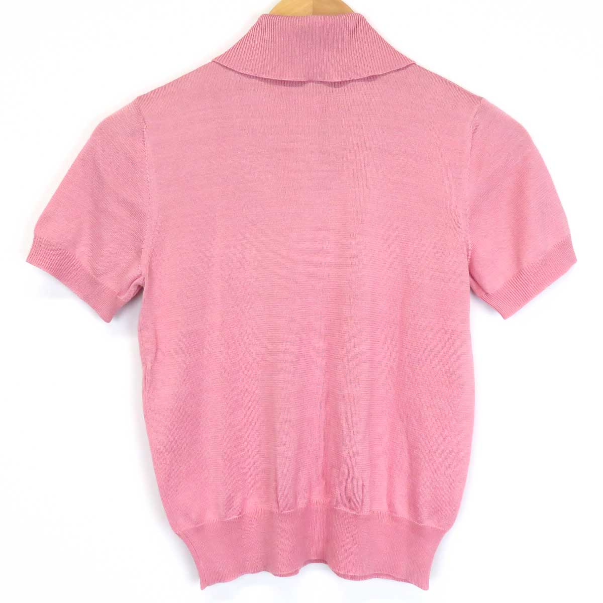 Chanel Silk Knit Polo Shirt P55702K07302