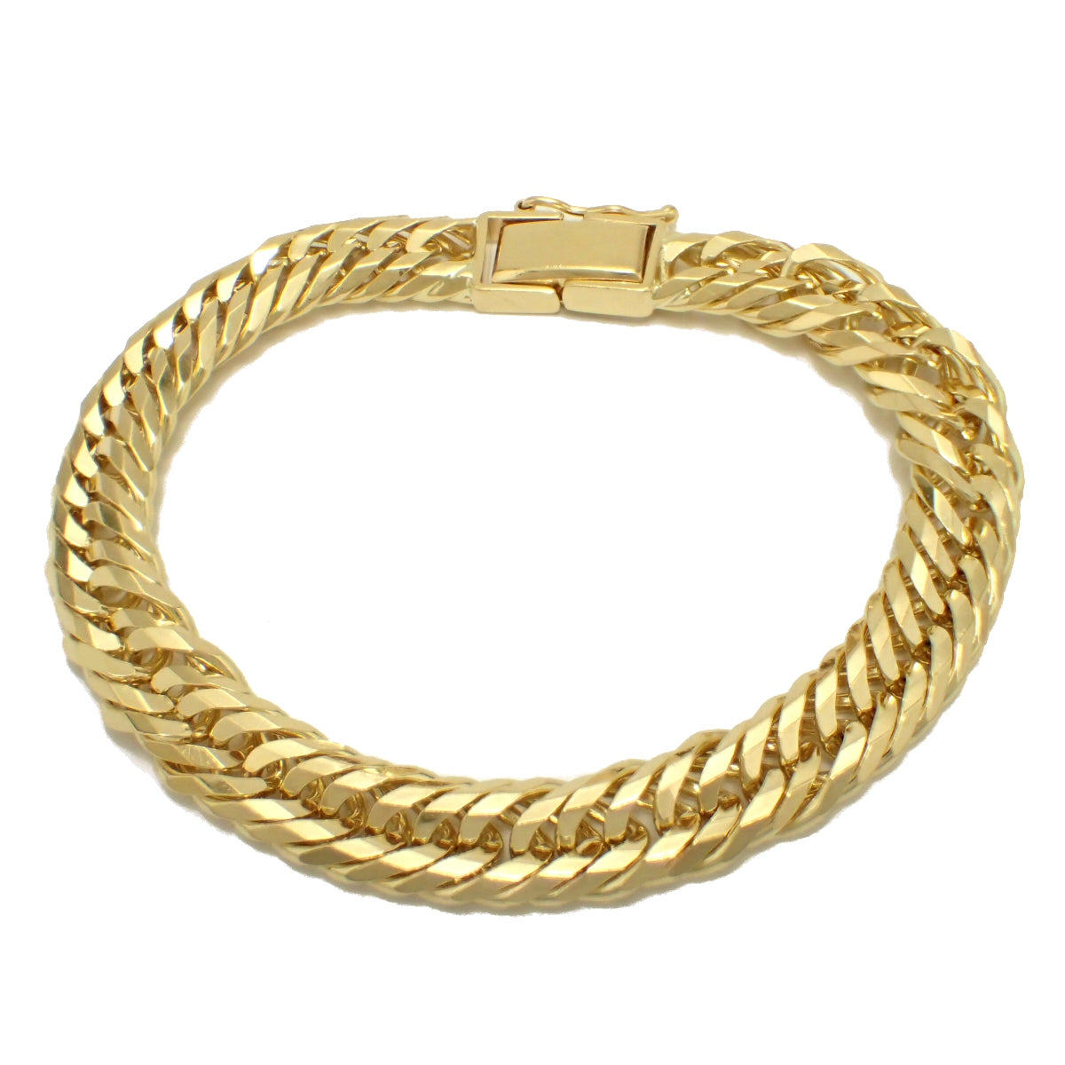 K18 YG KIHEI Bracelet 18K Gold 30.6g 18cm in Very Good Condition