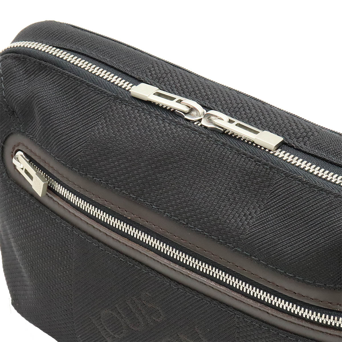 Louis Vuitton Damier Geant Arcy Waist Bag Black