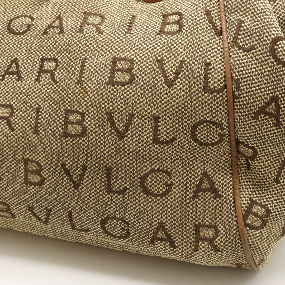 Bvlgari Logo Mania Maxi Letter Tote Bag