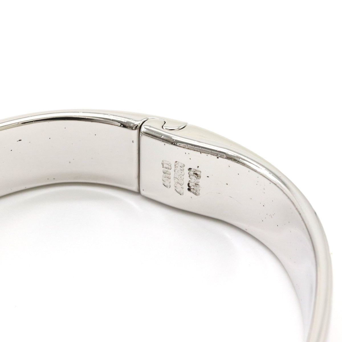 Louis Vuitton Nanogram Metal Cuff Bracelet M00249 in Pristine Condition