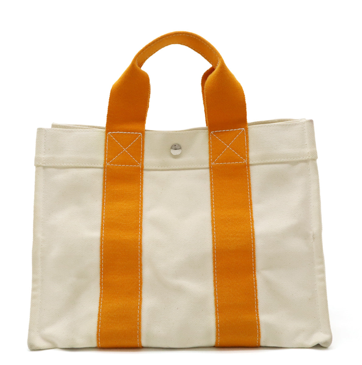 Hermes Canvas Bora Bora PM Tote Bag in Very Good Condition