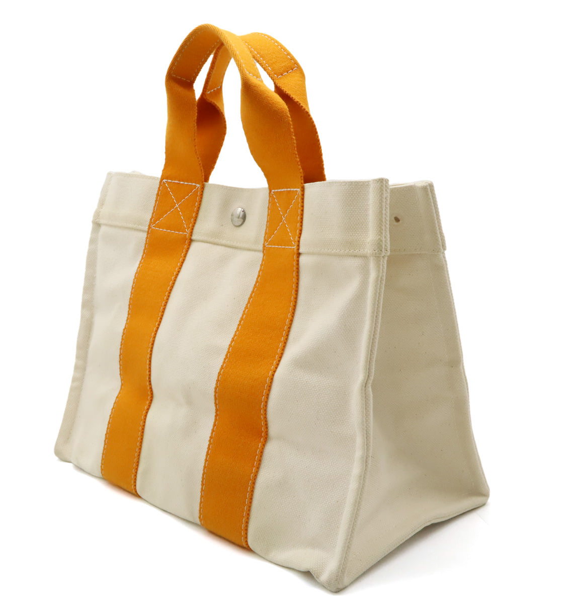 Hermes Canvas Bora Bora PM Tote Bag in Very Good Condition