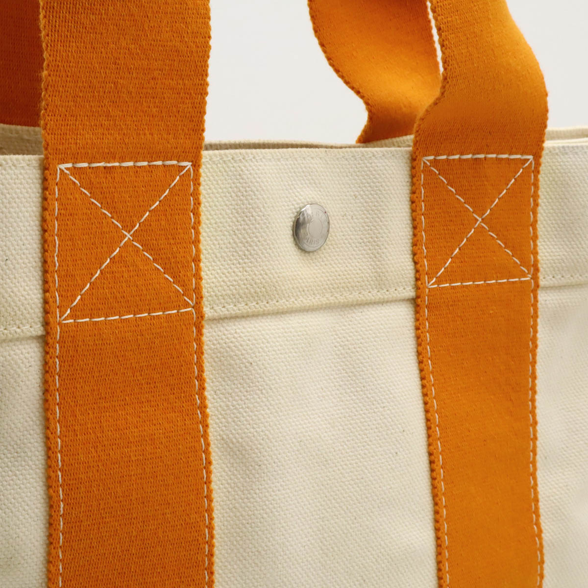 Hermes Canvas Bora Bora PM Tote Bag in Very Good Condition