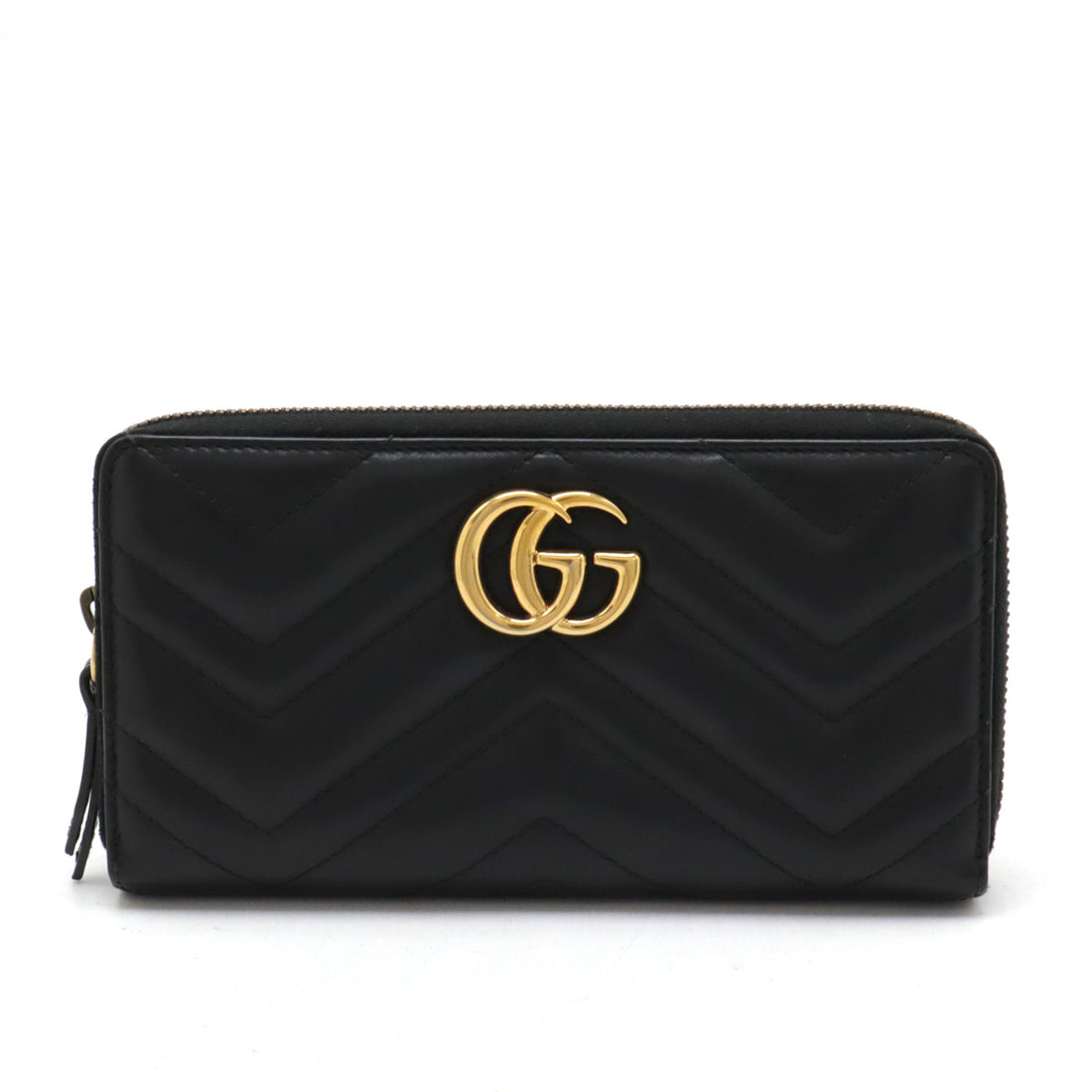 Gucci GG Marmont Quilted Leather Zip-Around Wallet 443123