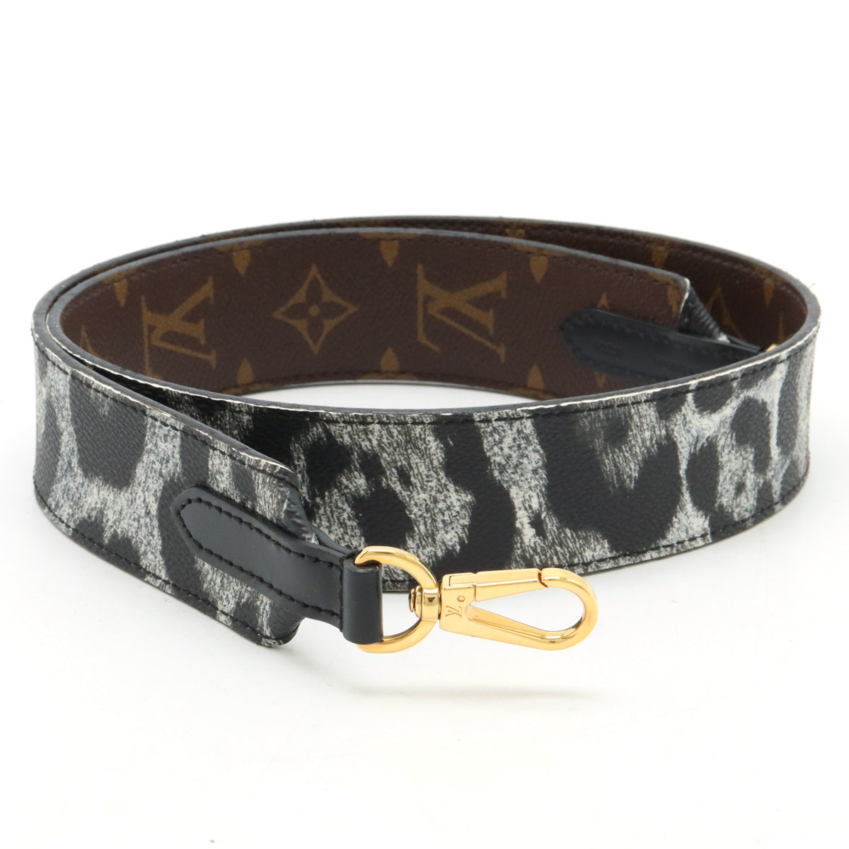 Louis Vuitton Monogram Leopard Shoulder Strap J02289