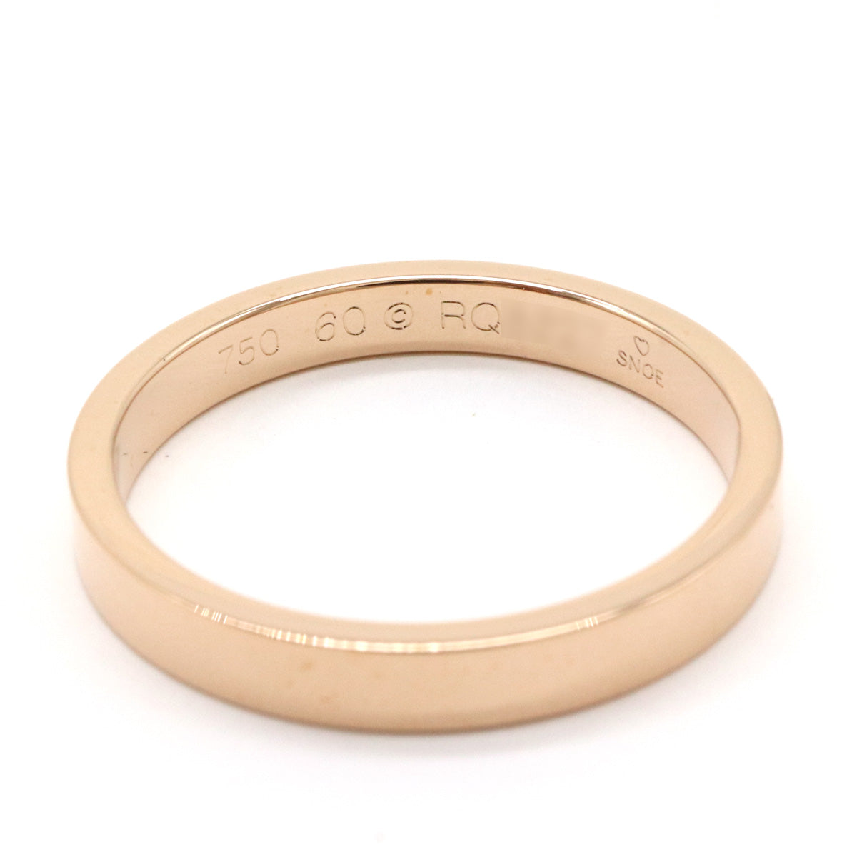 Cartier C de Cartier Wedding Ring K18PG Pink Gold B4087200 in Pristine Condition