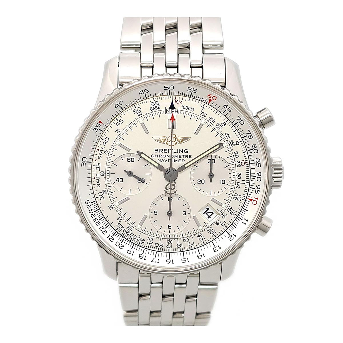 Breitling Stainless Steel Automatic Chronograph Watch A23322