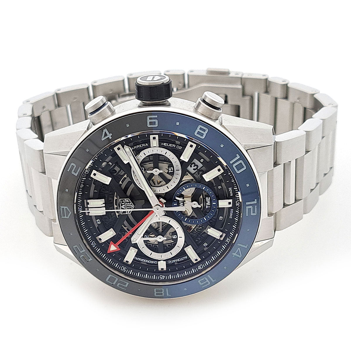 TAG Heuer Carrera Calibre Heuer 02 Chronograph GMT Watch