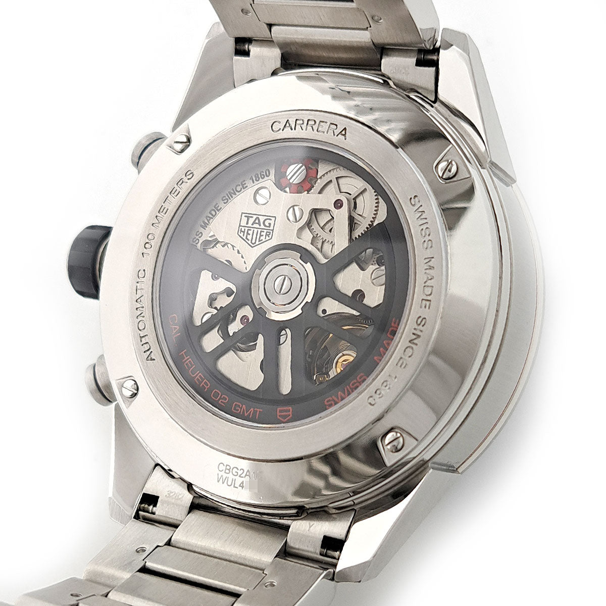 TAG Heuer Carrera Calibre Heuer 02 Chronograph GMT Watch