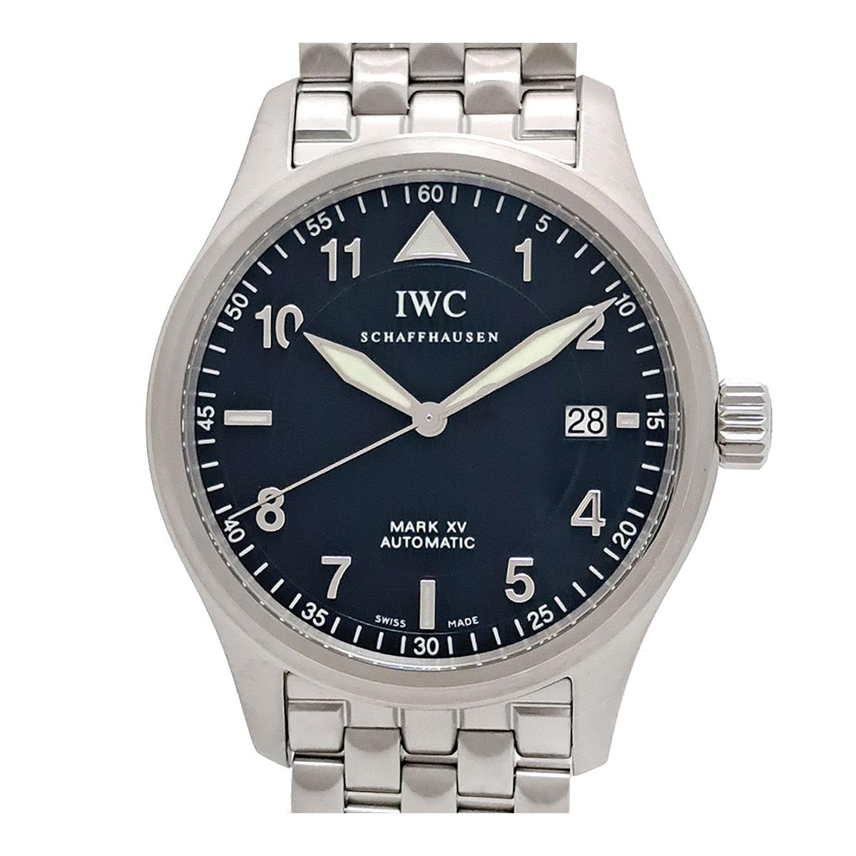 IWC Stainless Steel Automatic Pilot Watch Mark XV Spitfire IW325312