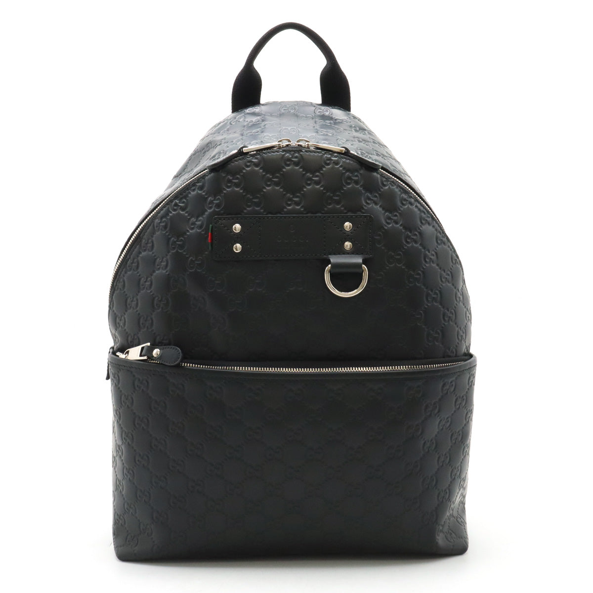 Gucci Rubber/Leather Guccissima Backpack 268184 in Very Good Condition