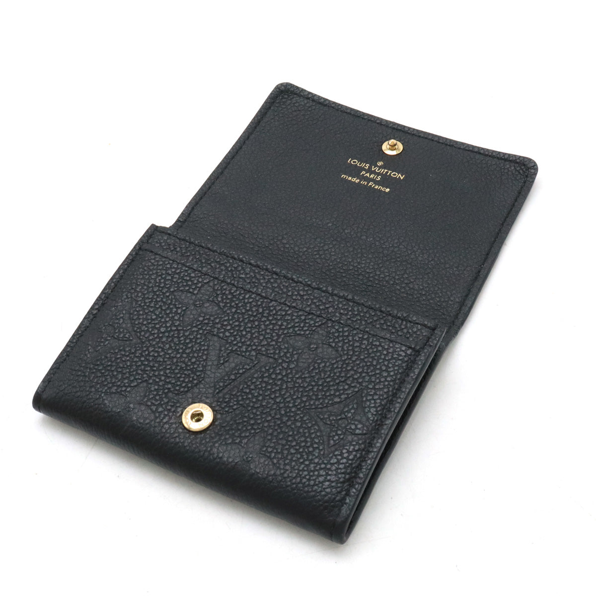 Louis Vuitton Monogram Empreinte Card Case M58456