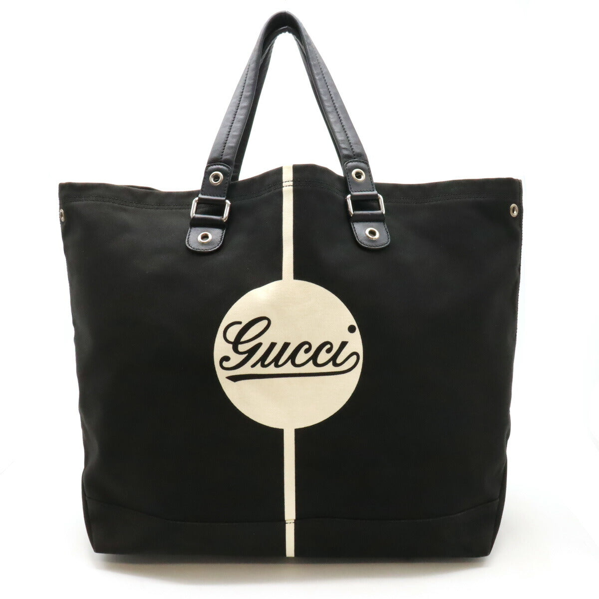 Gucci Leather Tote Bag 194465 in Very Good Condition