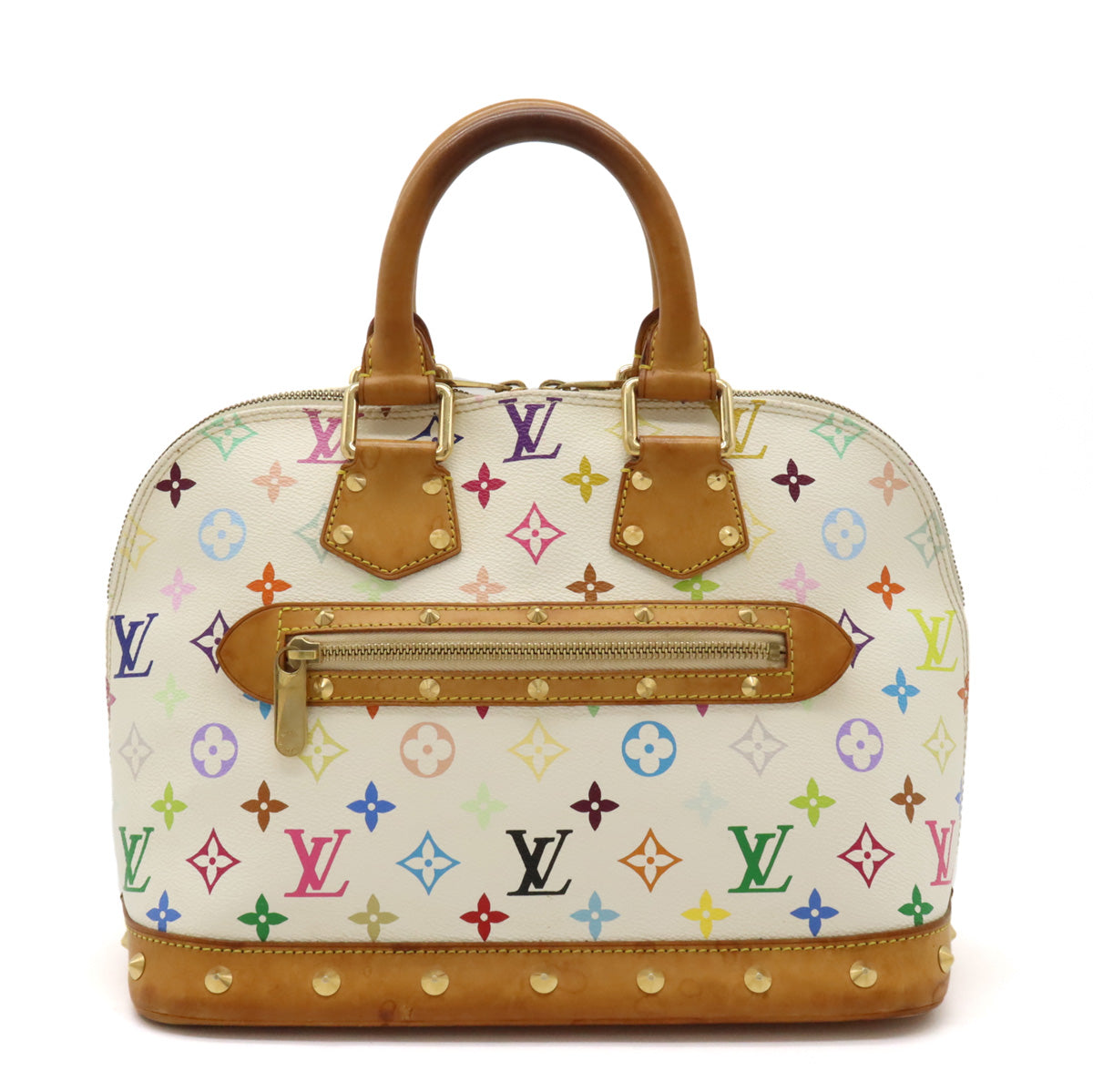 Louis Vuitton Alma Handbag Monogram Multicolor M92647 in Good Condition