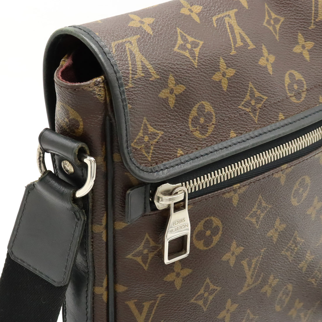 Louis Vuitton Monogram Macassar Shoulder Bag M56715