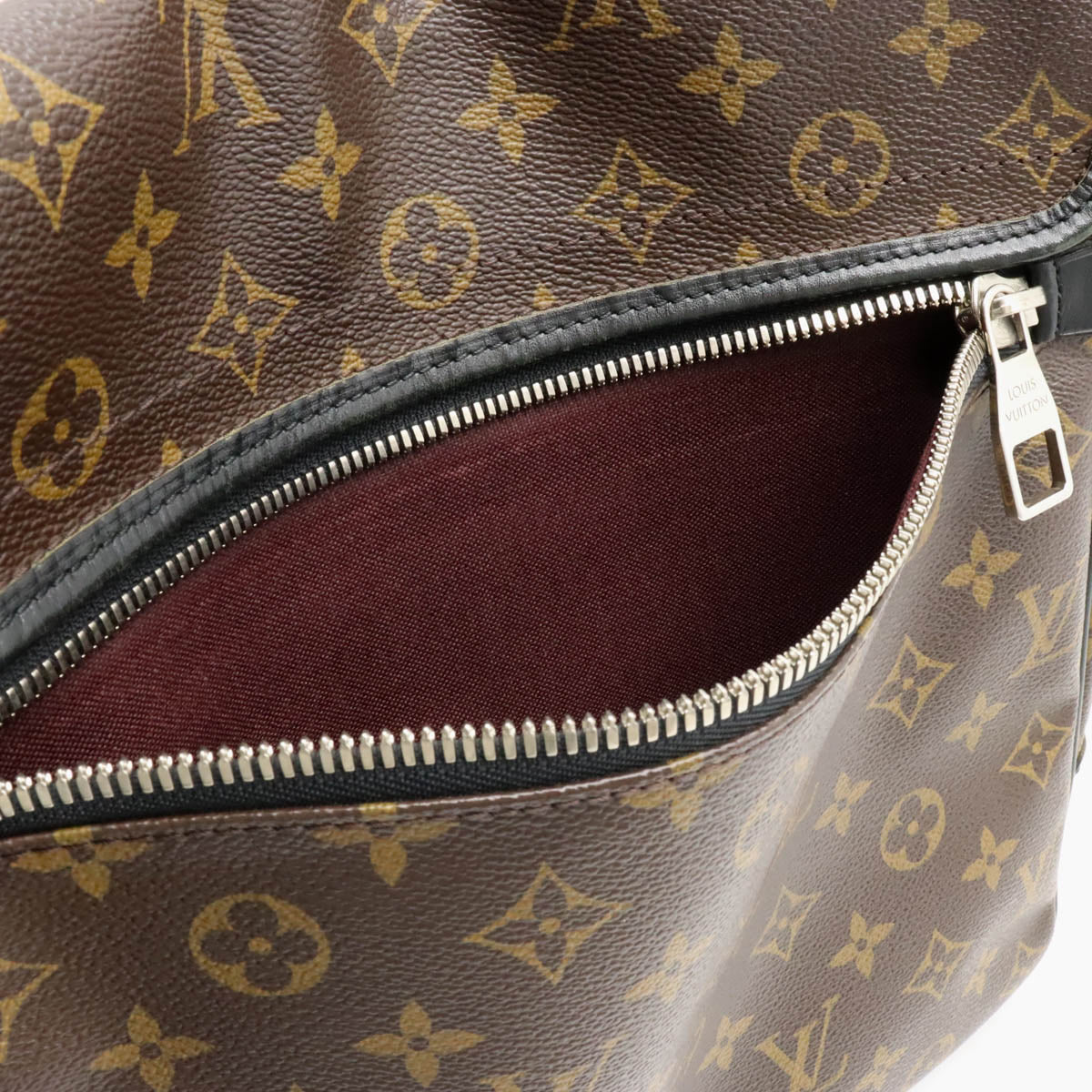 Louis Vuitton Monogram Macassar Bass MM Shoulder Messenger Bag M56715 in Very Good Condition