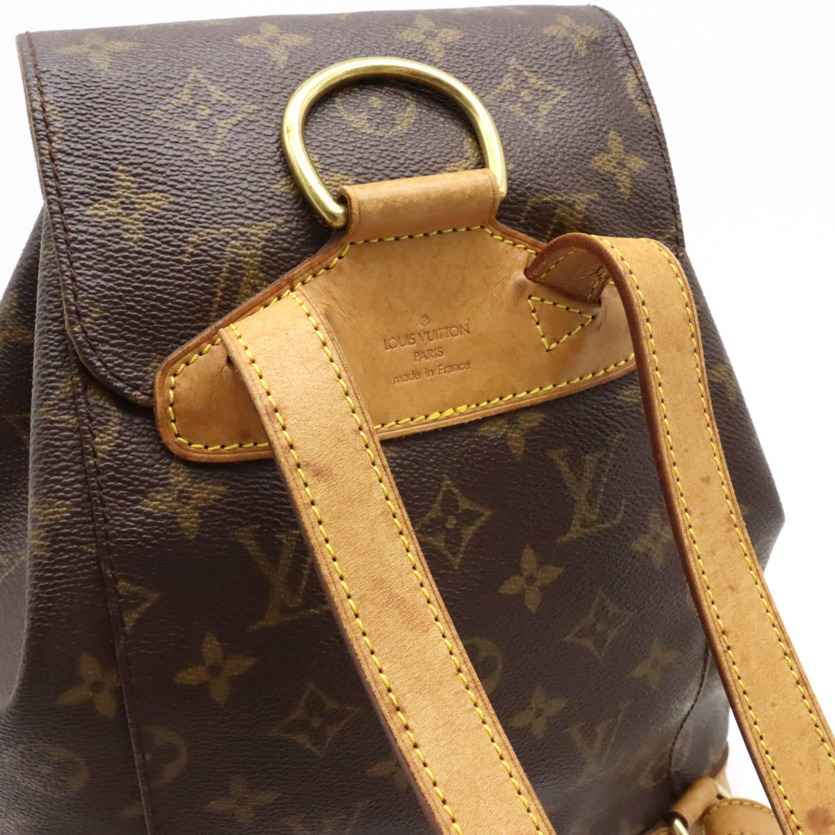 Louis Vuitton Monogram Montsouris MM Backpack M51136