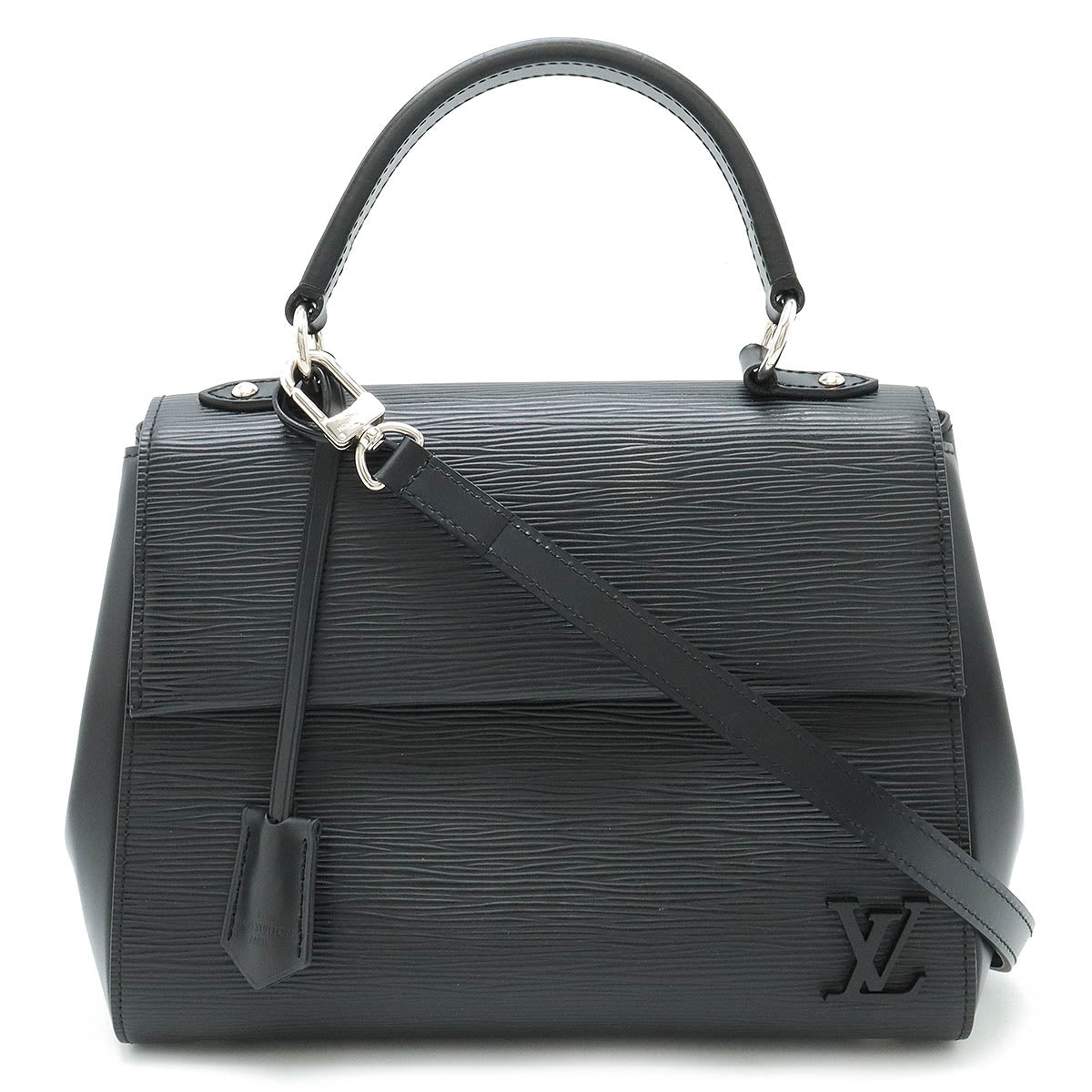 Louis Vuitton Epi Cluny BB Handbag Black M41312