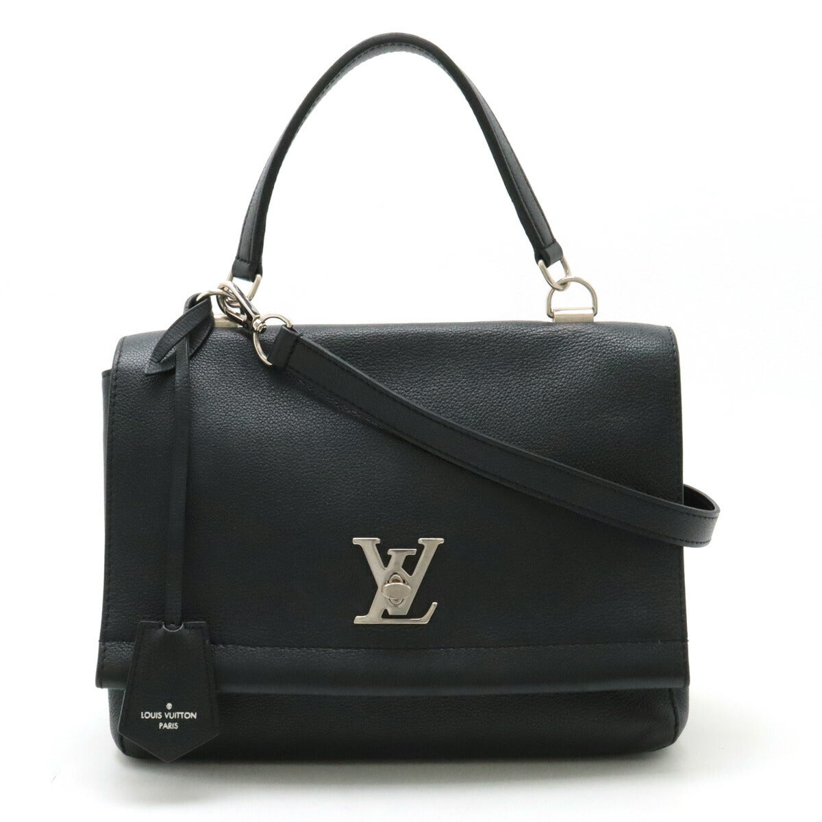 Louis Vuitton Lockme Cartable Soft Calf Leather Handbag M50250 in Good Condition