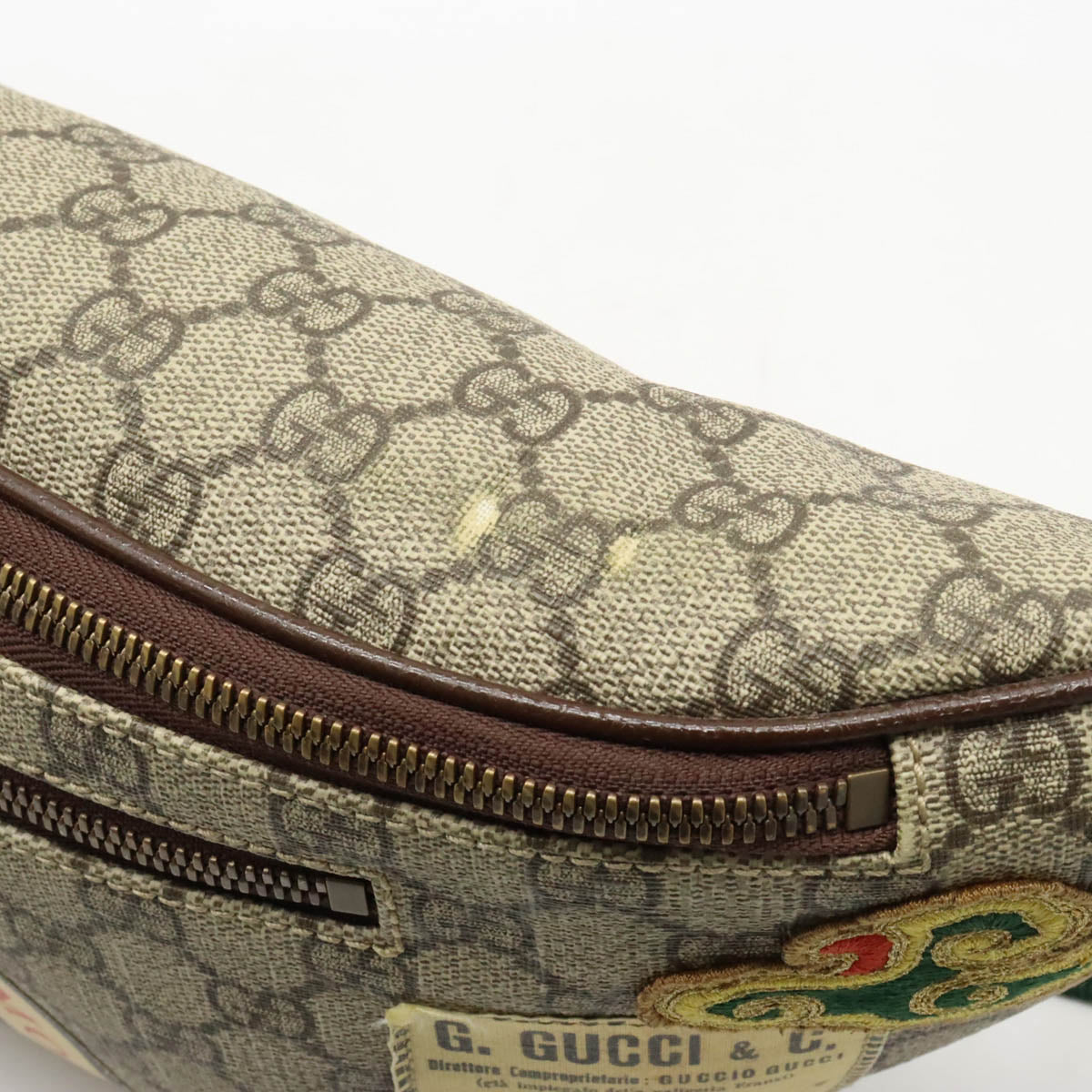 Gucci GG Supreme Courrier Belt Bag 529711 in Very Good Condition