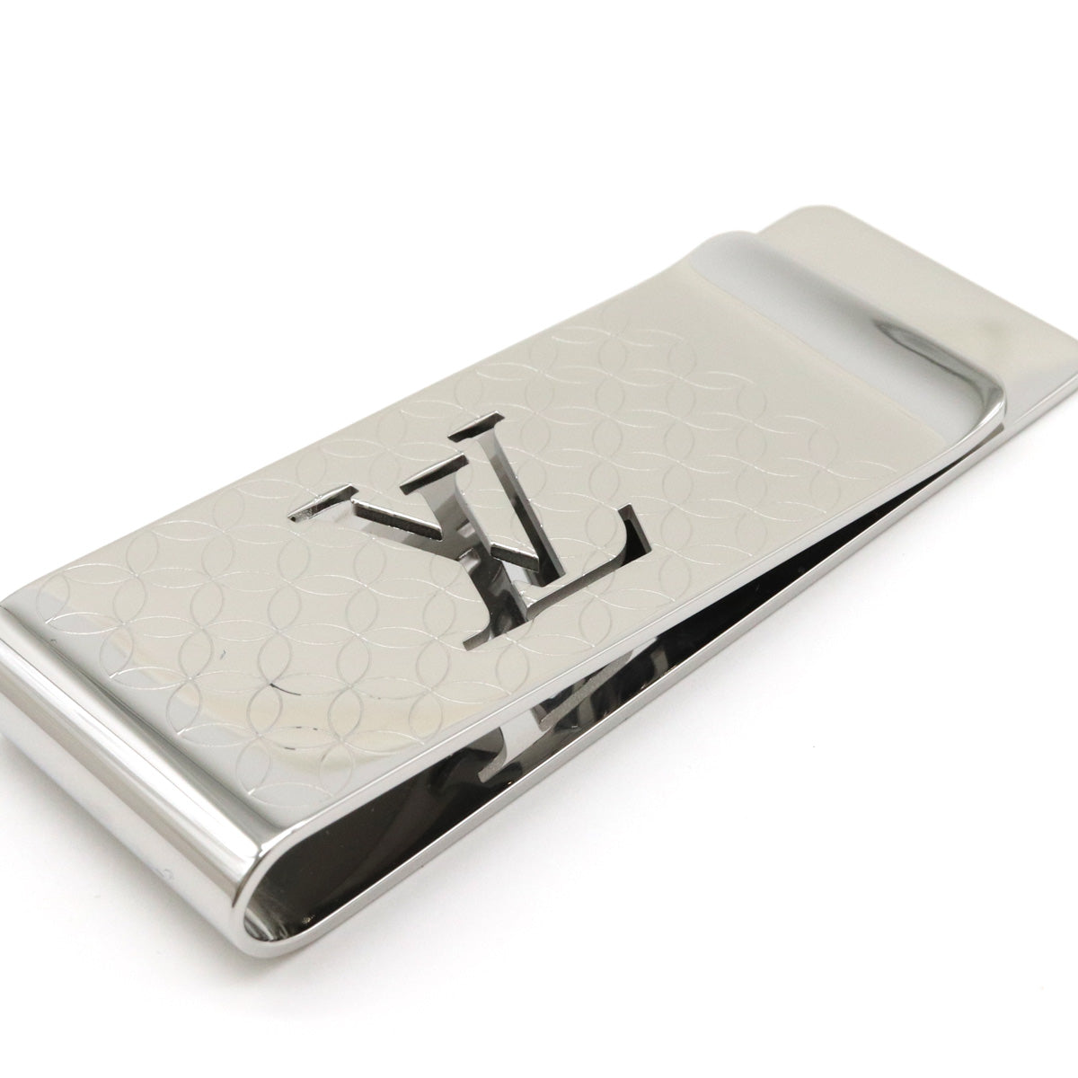 Louis Vuitton Money Clip Silver M65041