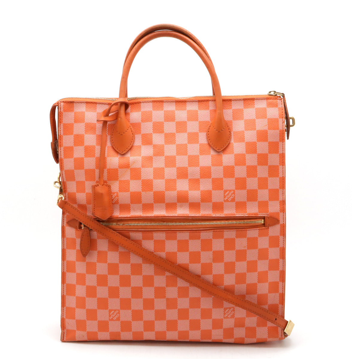 Louis Vuitton Damier Color Mobile Tote Bag N41304 in Good Condition