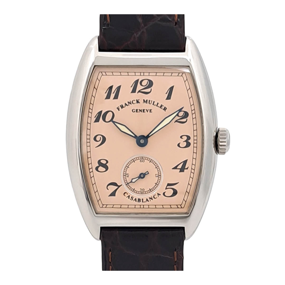 Franck Muller Watch 7502 S6 Stainless Steel Leather Manual