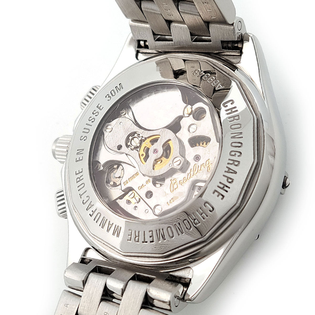 Breitling Stainless Steel Quartz Watch A69348