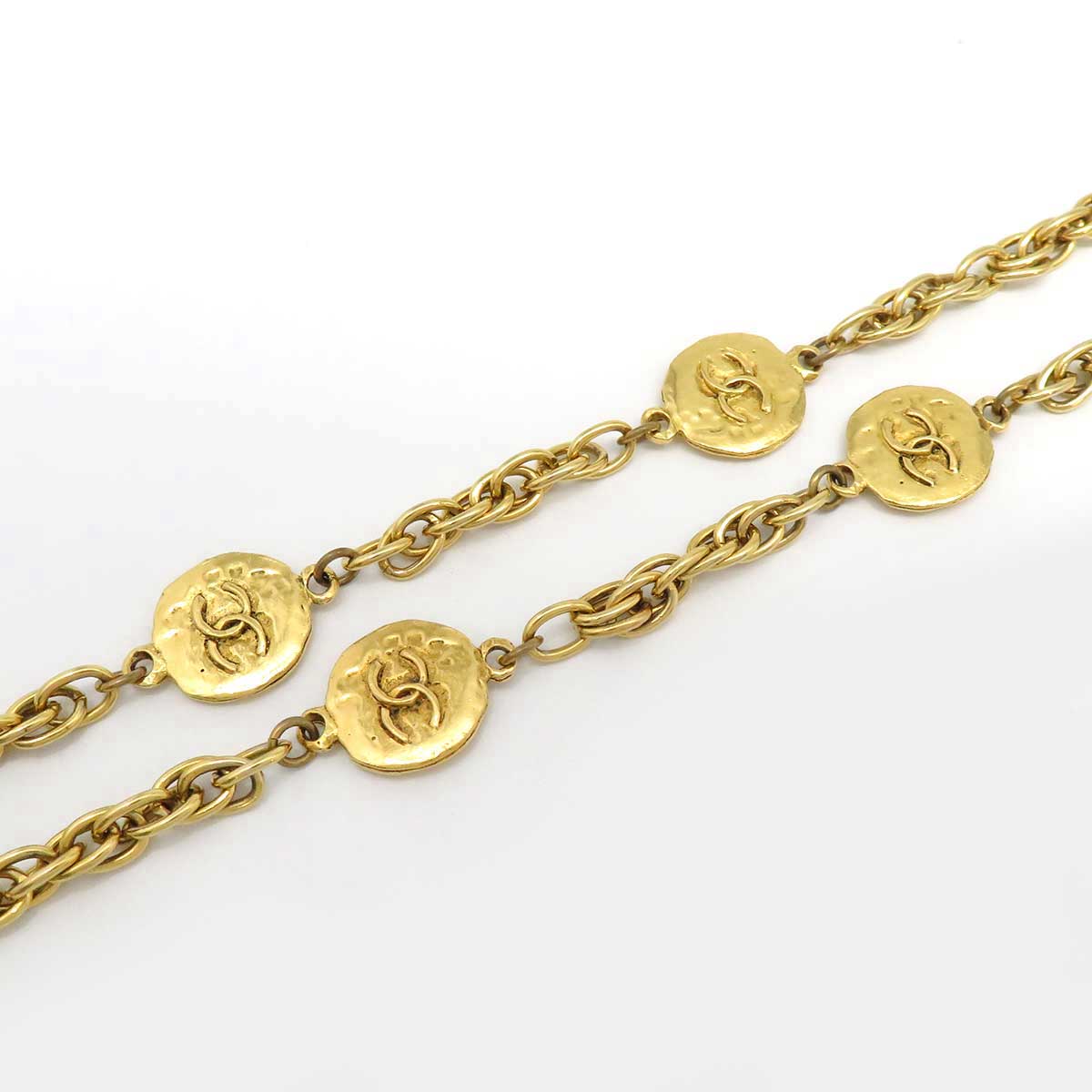 Chanel Vintage Coco Mark Long Necklace