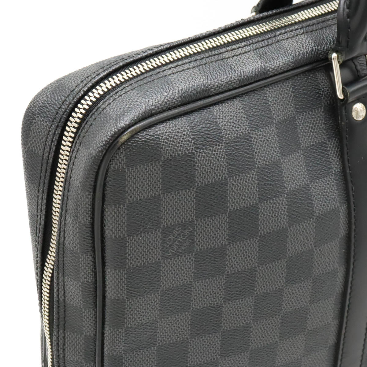 Louis Vuitton Damier Graphite Business Bag N41125 in Good Condition