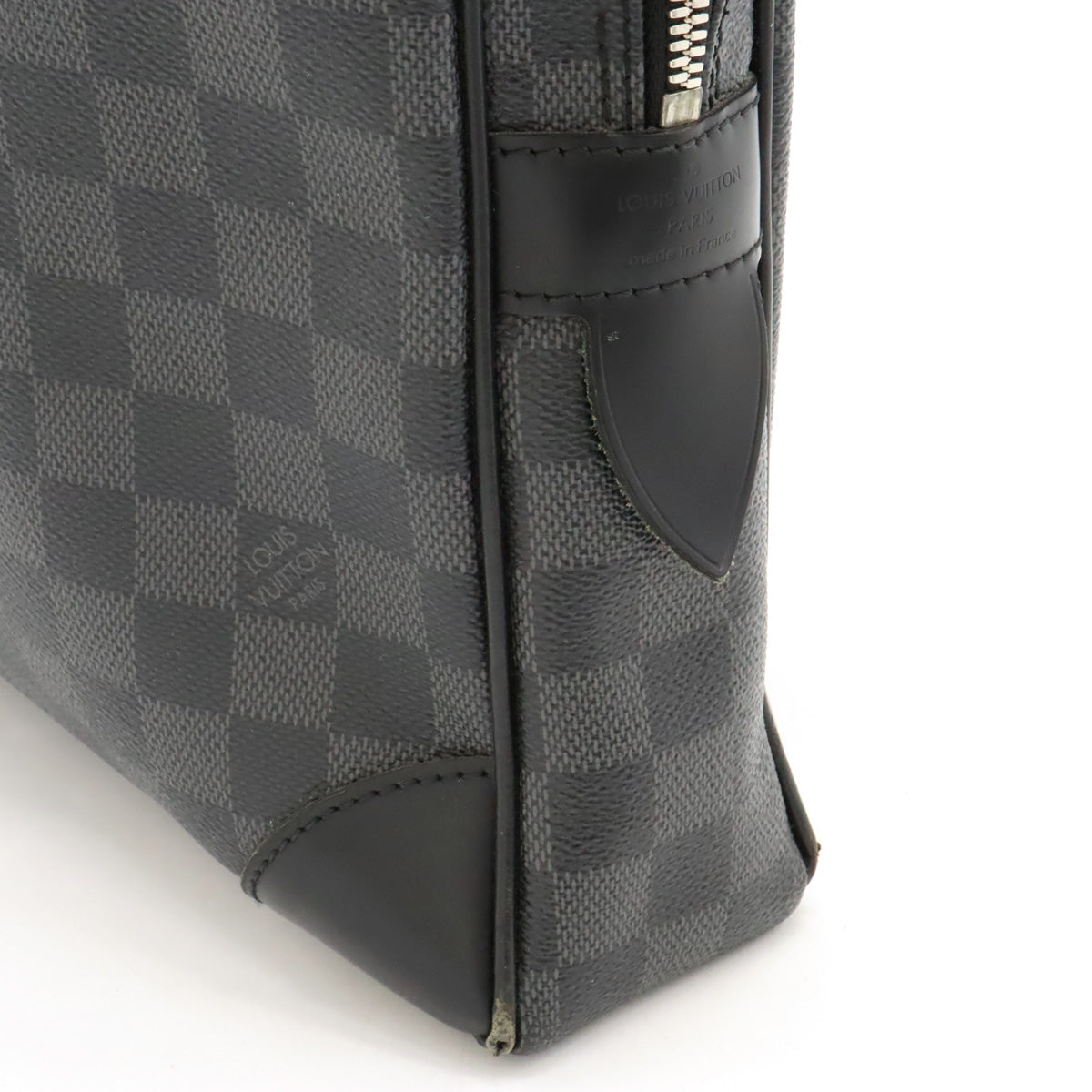 Louis Vuitton Damier Graphite Business Bag N41125 in Good Condition