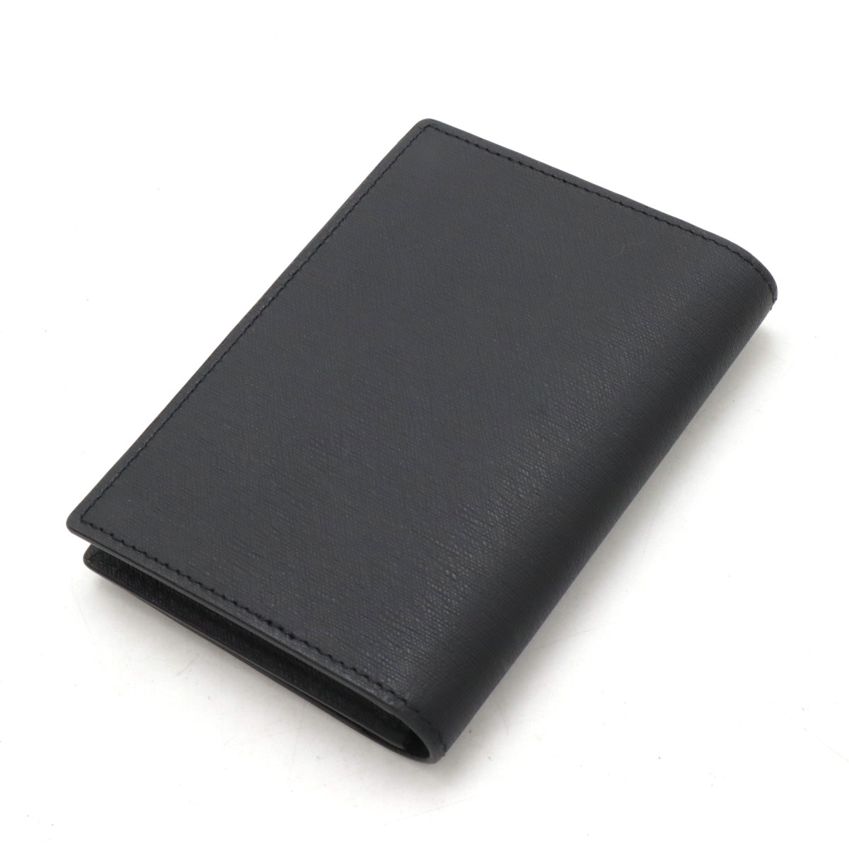 Dunhill Leather SIDECAR Card Case Black in Pristine Condition