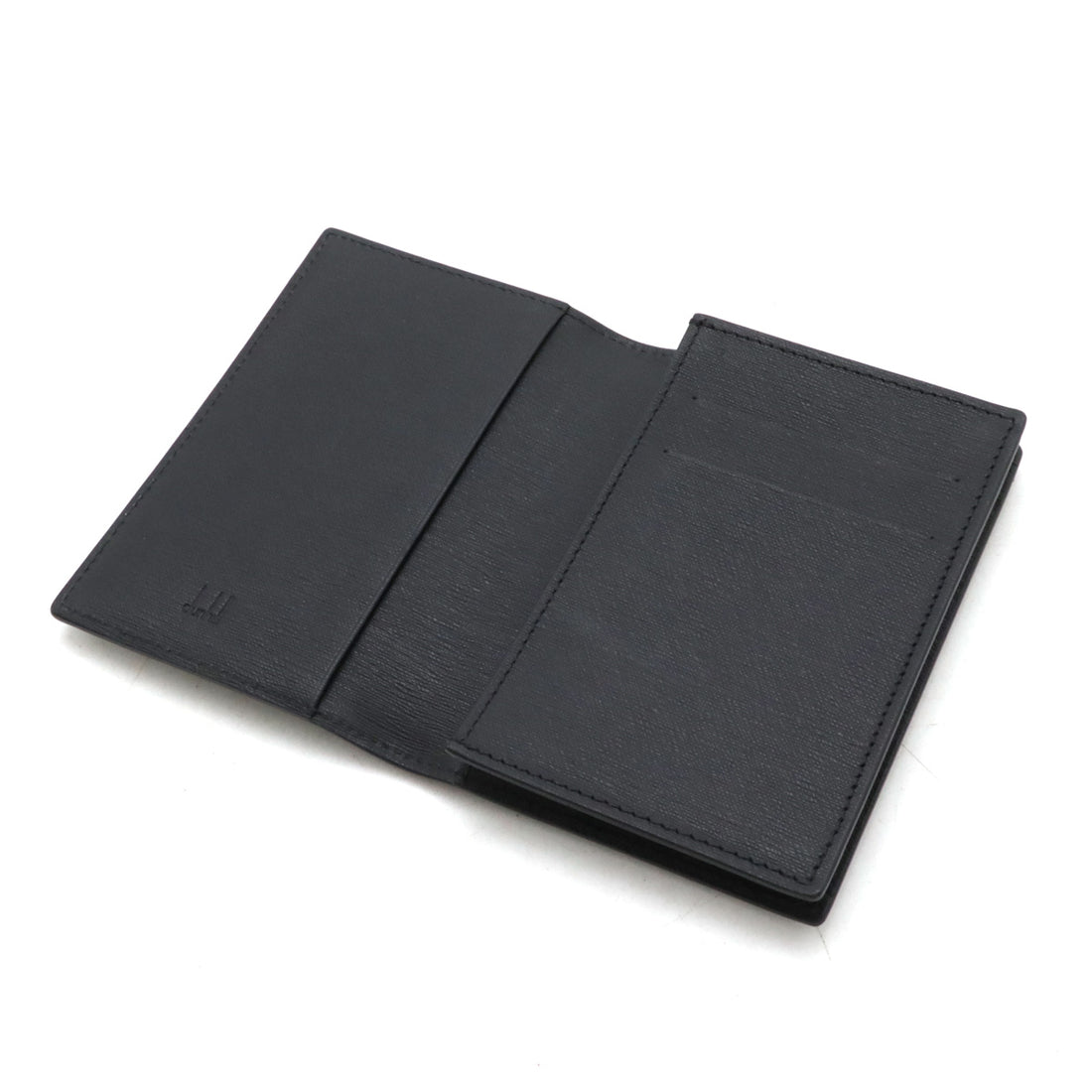 Dunhill Leather SIDECAR Card Case Black