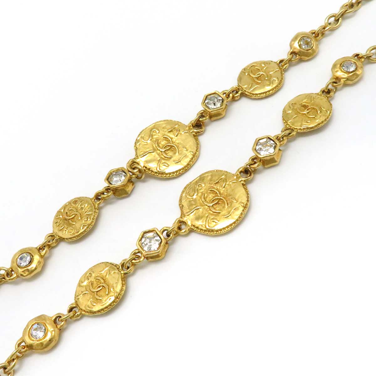 Chanel Vintage Coco Mark Long Necklace