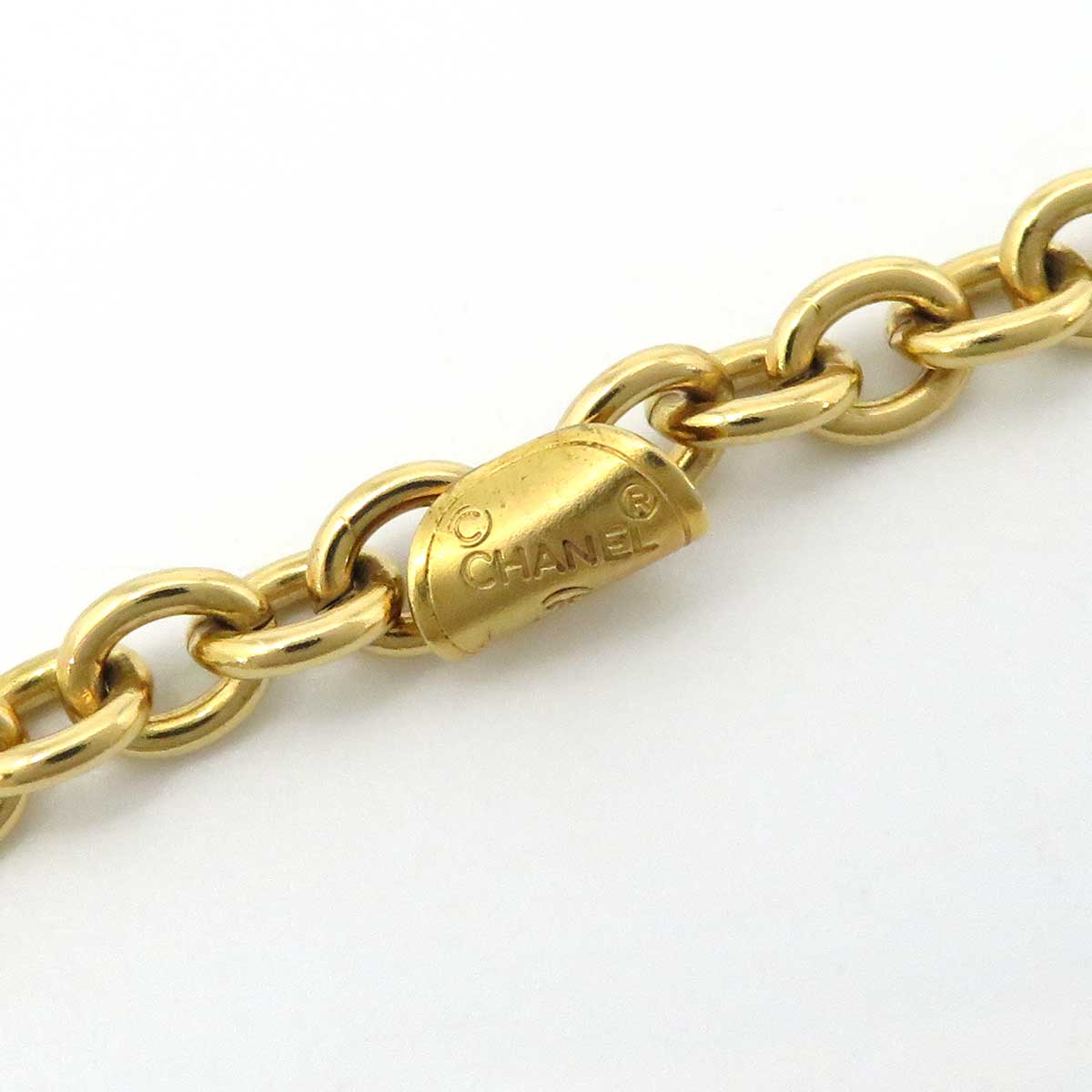 Chanel Vintage Coco Mark Long Necklace