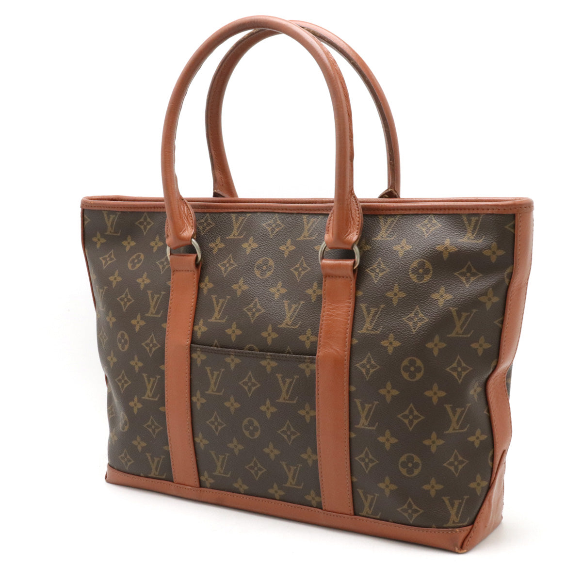 Louis Vuitton Monogram Weekend PM Tote Bag M42425 in Good Condition