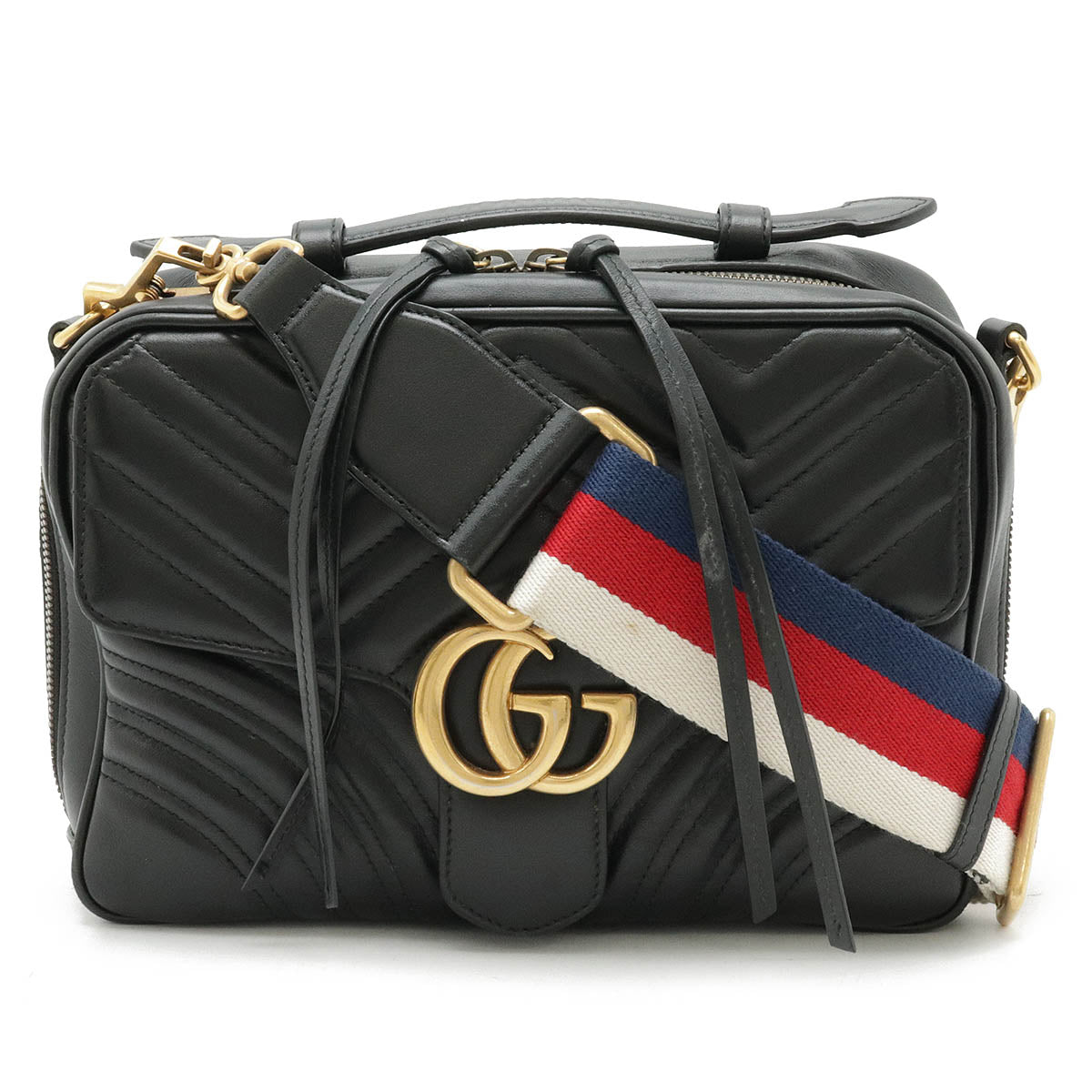 Gucci GG Marmont Quilted Leather Handbag