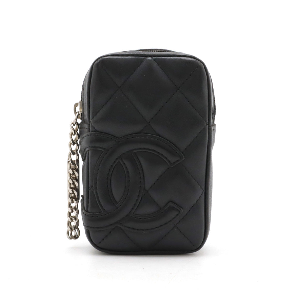 Chanel Cambon Line Leather Cigarette Case A26732