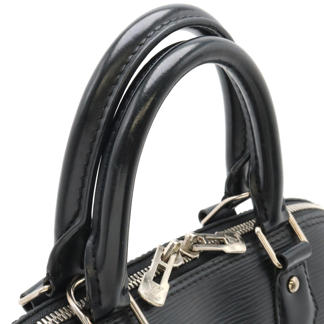 Louis Vuitton Epi Alma PM Handbag Black