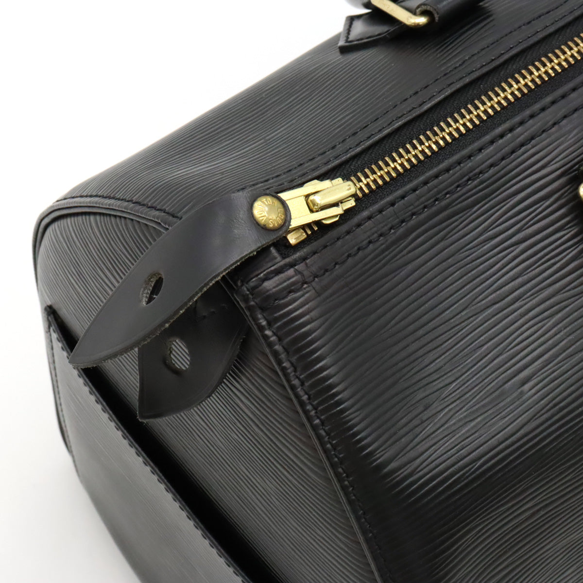 Louis Vuitton Epi Speedy 30 Handbag Black