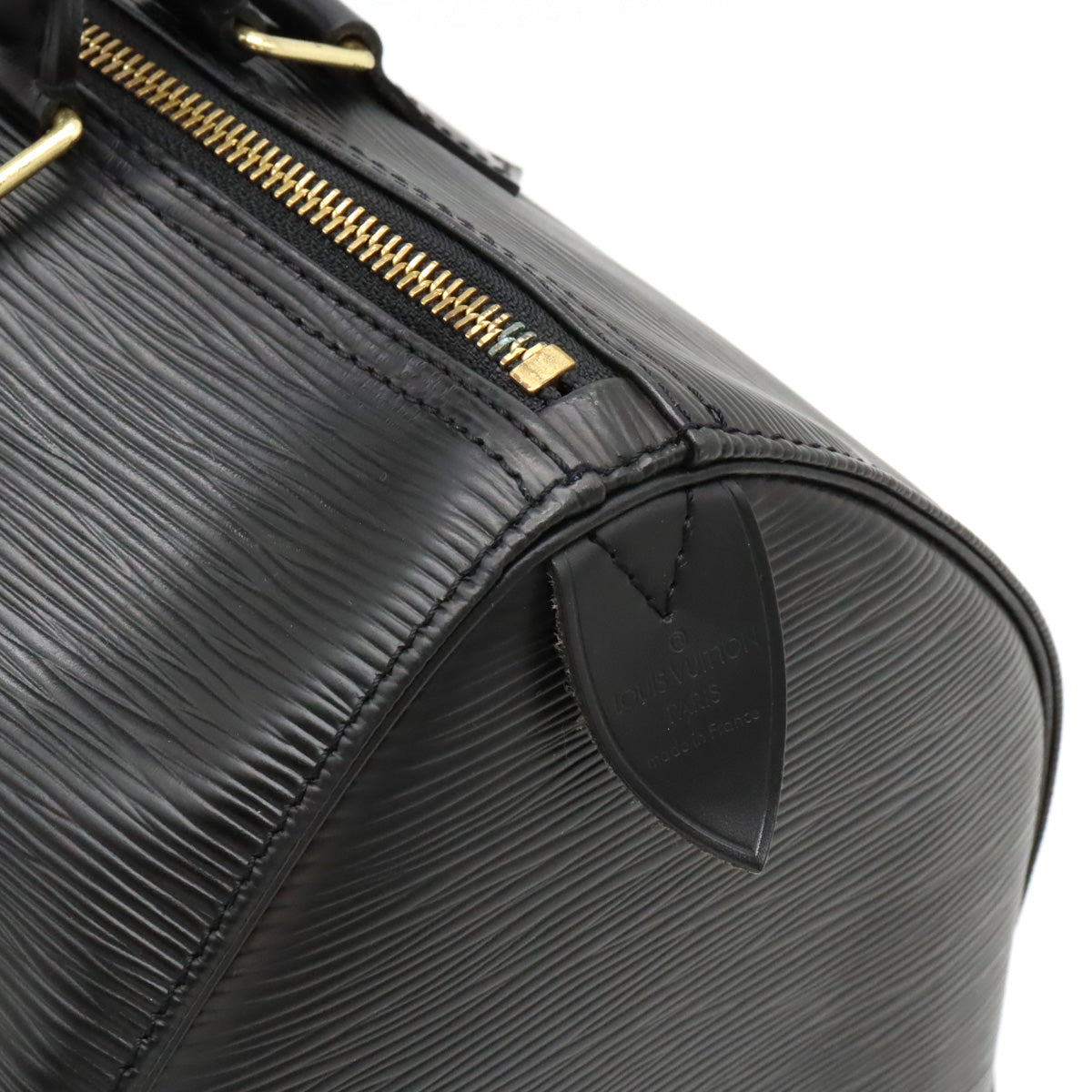 Louis Vuitton Epi Speedy 30 Handbag Black