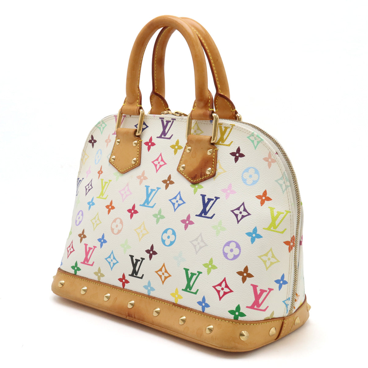 Louis Vuitton Alma Handbag White M92647