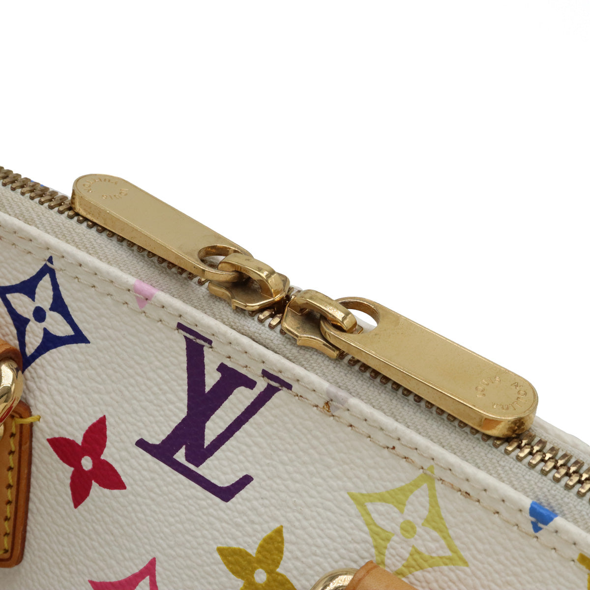 Louis Vuitton Alma Handbag White M92647