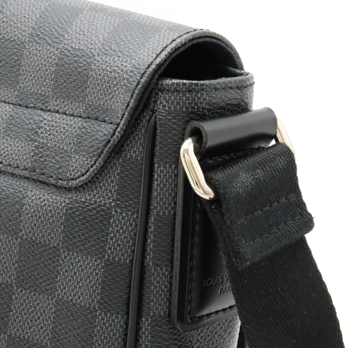 Louis Vuitton Damier Graphite District PM Messenger Bag N41260